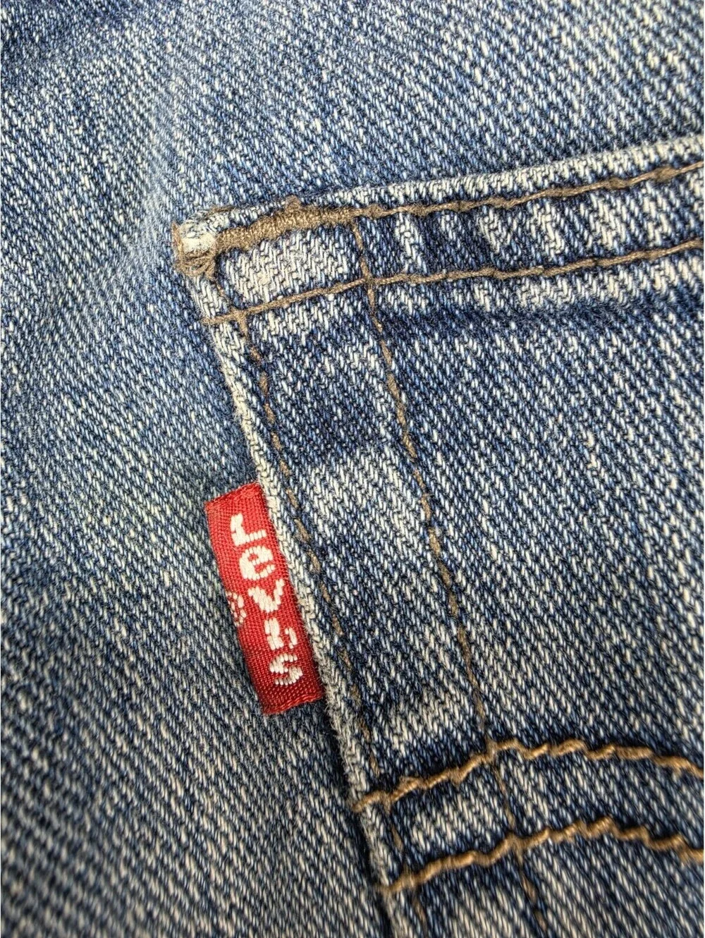 Levi's 511 Slim Fit Light Wash Blue Stretch Denim Jeans 5-Pocket Reg 10